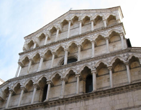 San Michele in Borgo Church in Pisa Italy